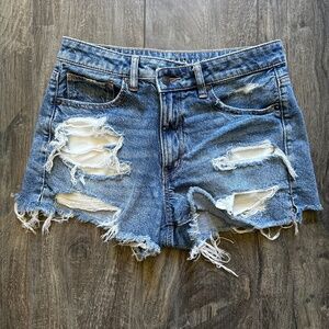 AE Distressed Mom Short